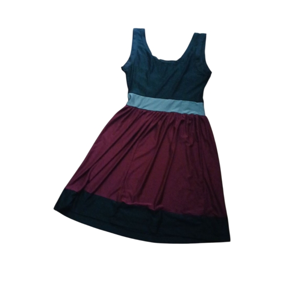 BeBop Colorblock Mini Dress - Picture 2 of 7